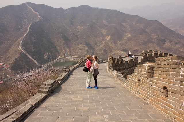 huanghua great wall and amanda och erik