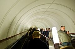 Escalateurs infini dans le métro