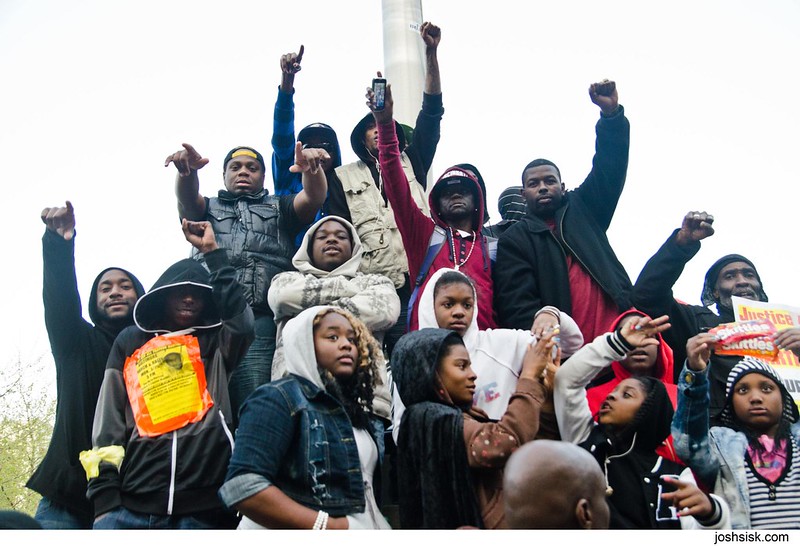 Baltimore Trayvon Martin rally.