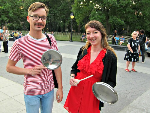 Occupy Wall Street: May 30, NYC Casseroles Night, Solidarity with Quebec Student Strike, Washington Square Park