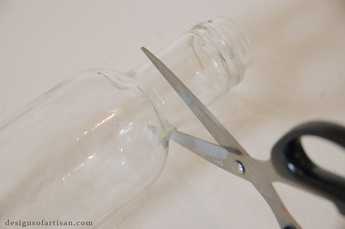 Image result for how to sharpen scissor use bottle