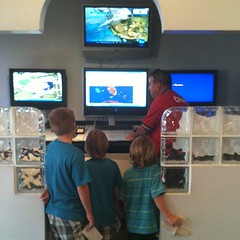 Checking the weather during their Pre-Flight training with Young Eagles #homeschool Adventure to remember! #swfl