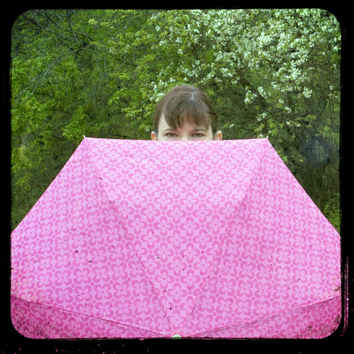 Pink Umbrella by The Shutterbug Eye™