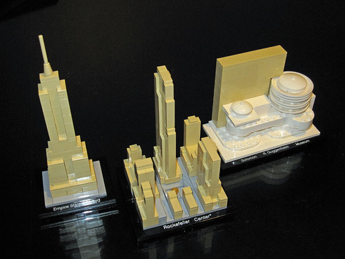 Lego Architecture New York City Sets - 21002, 21007, 21004