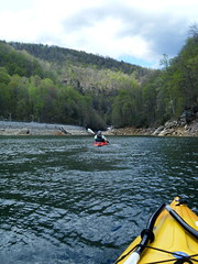 Paddling on Whitewater River