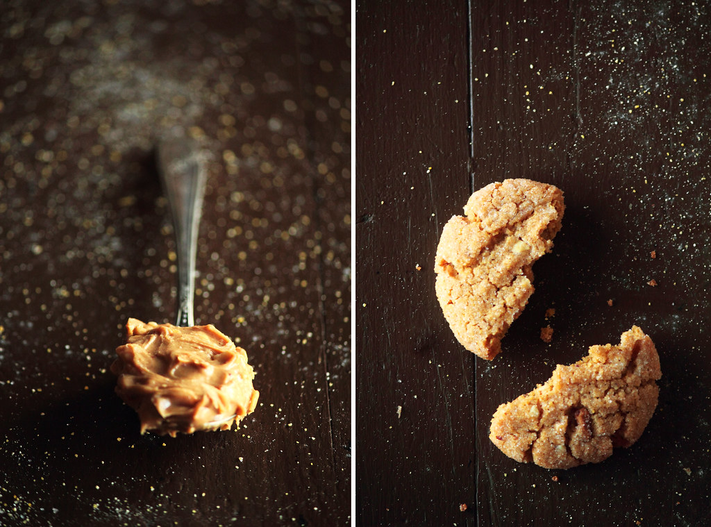 Peanut Butter Cornmeal Cookies