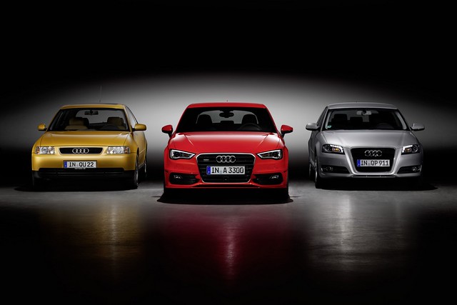 Audi A3 Generaciones