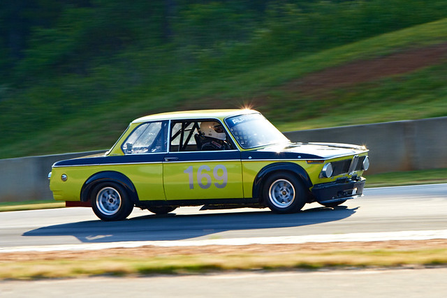 1967 BMW 1600 2 during Friday morning practice for Group 3 Historic