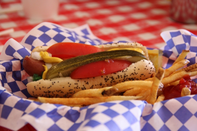Chicago-style Hot Dog