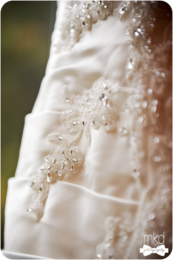 Wedding dress details