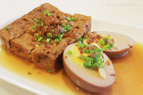 Braised Towfoo and Egg P98