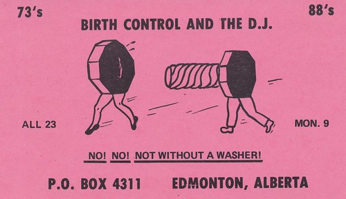 Birth Control and The D.J. - Edmonton, Alberta