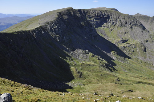 High Crag, Nethermost Pike and Helvellyn