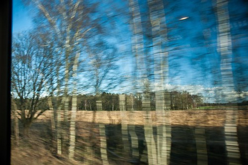 Train window by radzfoto