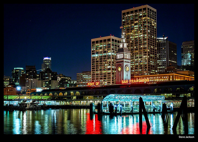 Ferry Building, Night