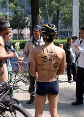 World Naked Bike Ride Mexico City 2012