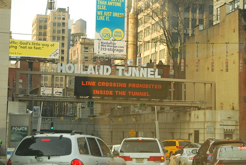 holland tunnel = home