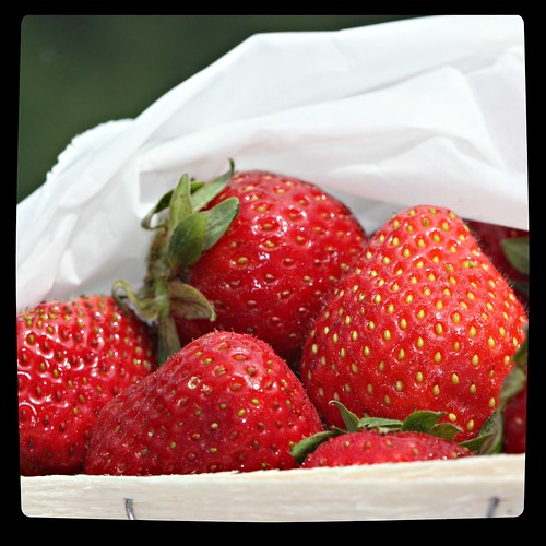 early June strawberries