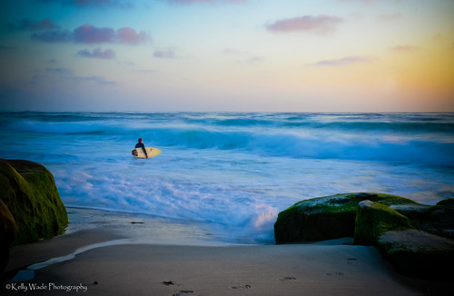 Sunset Surf by nikonkell Kelly Wade Photography