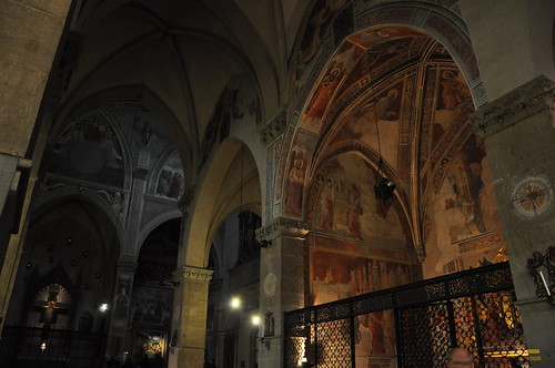 Frescoes in Santa Trinita in Florence