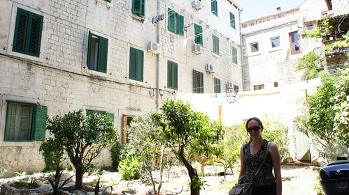 Garden, Diocletian's Palace, Split, Croatia