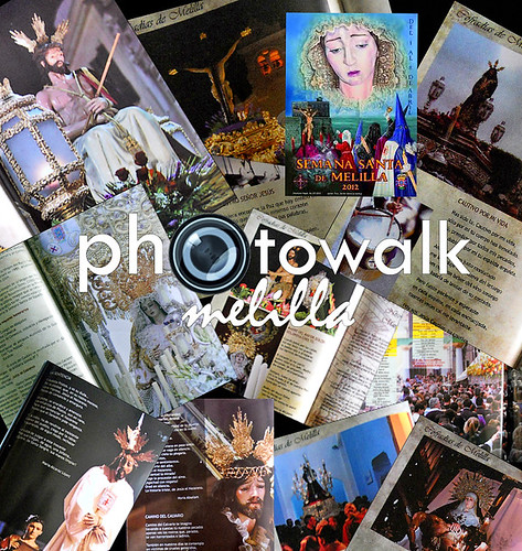 Colaboración Photowalk Melilla Programa Oficial de Semana Santa 2012