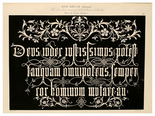 015-Alphabet-Album  collection de soixante feuilles d’alphabets historiés 1843- Joseph-Balthazar Silvestre
