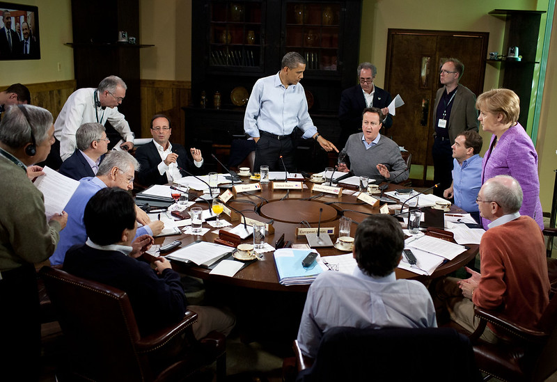 Camp David, Md., May 19, 2012. (Official White House Photo by Pete Souza)