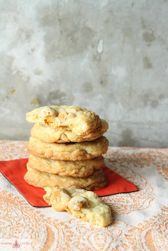 Cashew Butterscotch Cookies