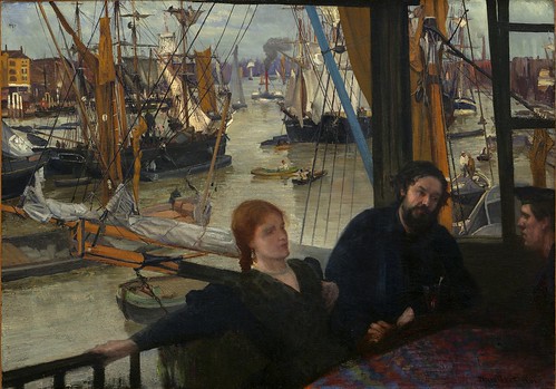 James McNeill Whistler - Wapping [1860-64] by Gandalf's Gallery
