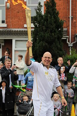 Olympic Torch in Crewe