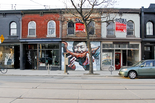 1042 W. Queen West, Toronto, mural