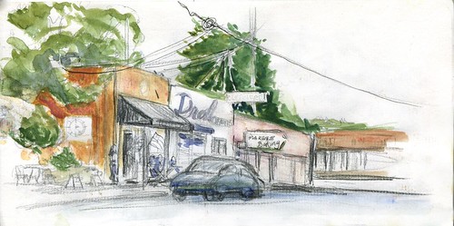 Memorial Day SketchCrawl - from Sellwood Staccato Gelato