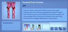 Pressed Fruit Curtains
