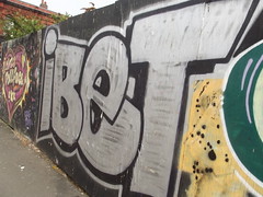 Graffiti street art - Bradford Street, Digbeth - Connaught Square - ibet