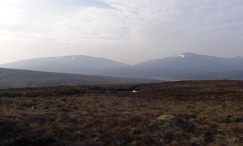 Looking back to the Tarf Hills