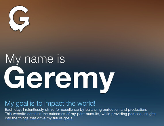 My name is GEREMY