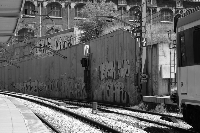 139/366: Graffiti en las vías