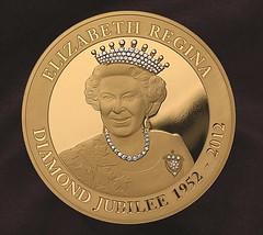 Diamond Encrusted JUbilee coin