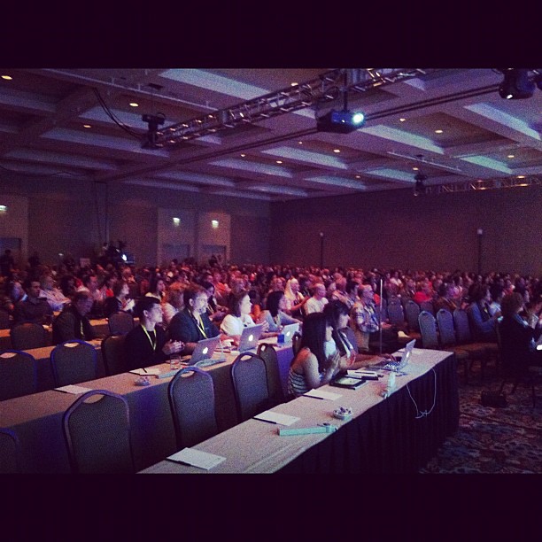 My audience. Let's do this #tbex !!