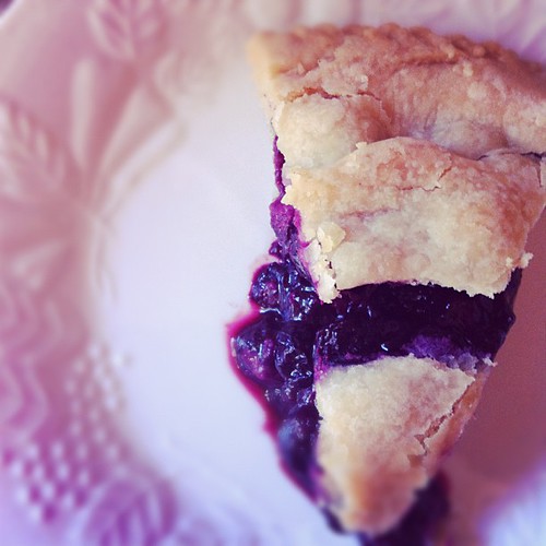 Vegan blueberry pie #vegan