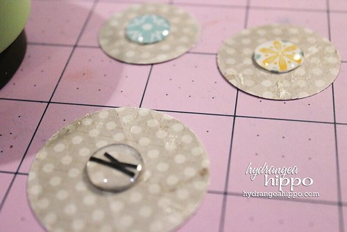 Summer Journal by Jennifer Priest for Tombow and Epiphany Crafts Lily Bee Hydrangea Hippo - Circles