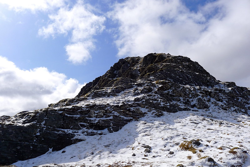 Summit cone of Bidein a' Choire
Sheasgaich