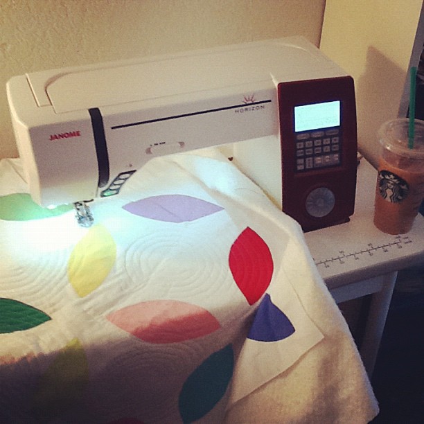 Quilting is happening at my house!