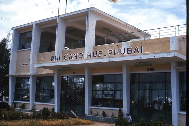 Hue 1966 - Phu Bai Int Airport Admin Bld
