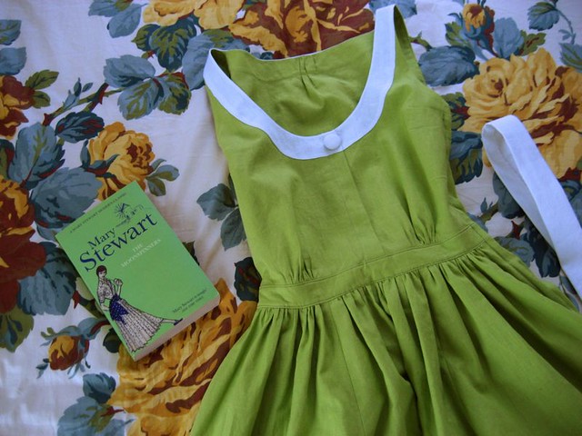 The Moon-Spinners Green Dress