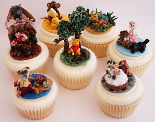 Amazing Cupcakes This adorable batch of Disney Miniatures took some time to