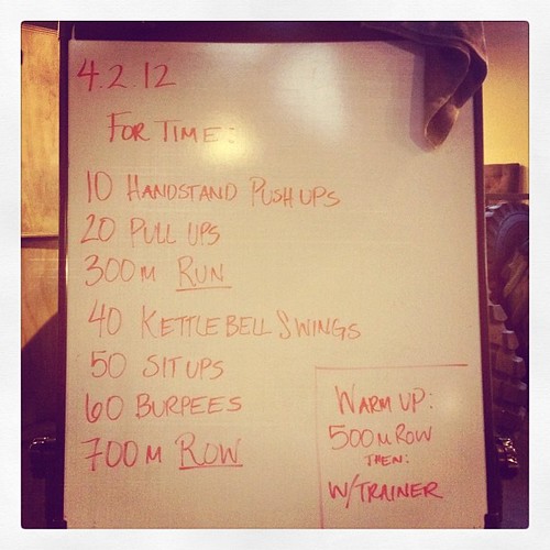 Who's up for some burpees this morning? #wod #crossfit