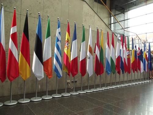 Flagi członków UE