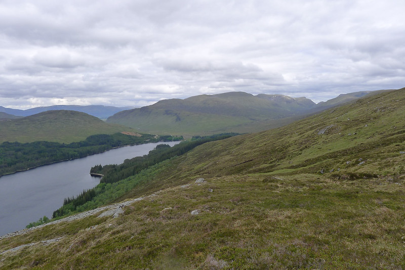 Aonach Beag ridge beyond Loch Ossian